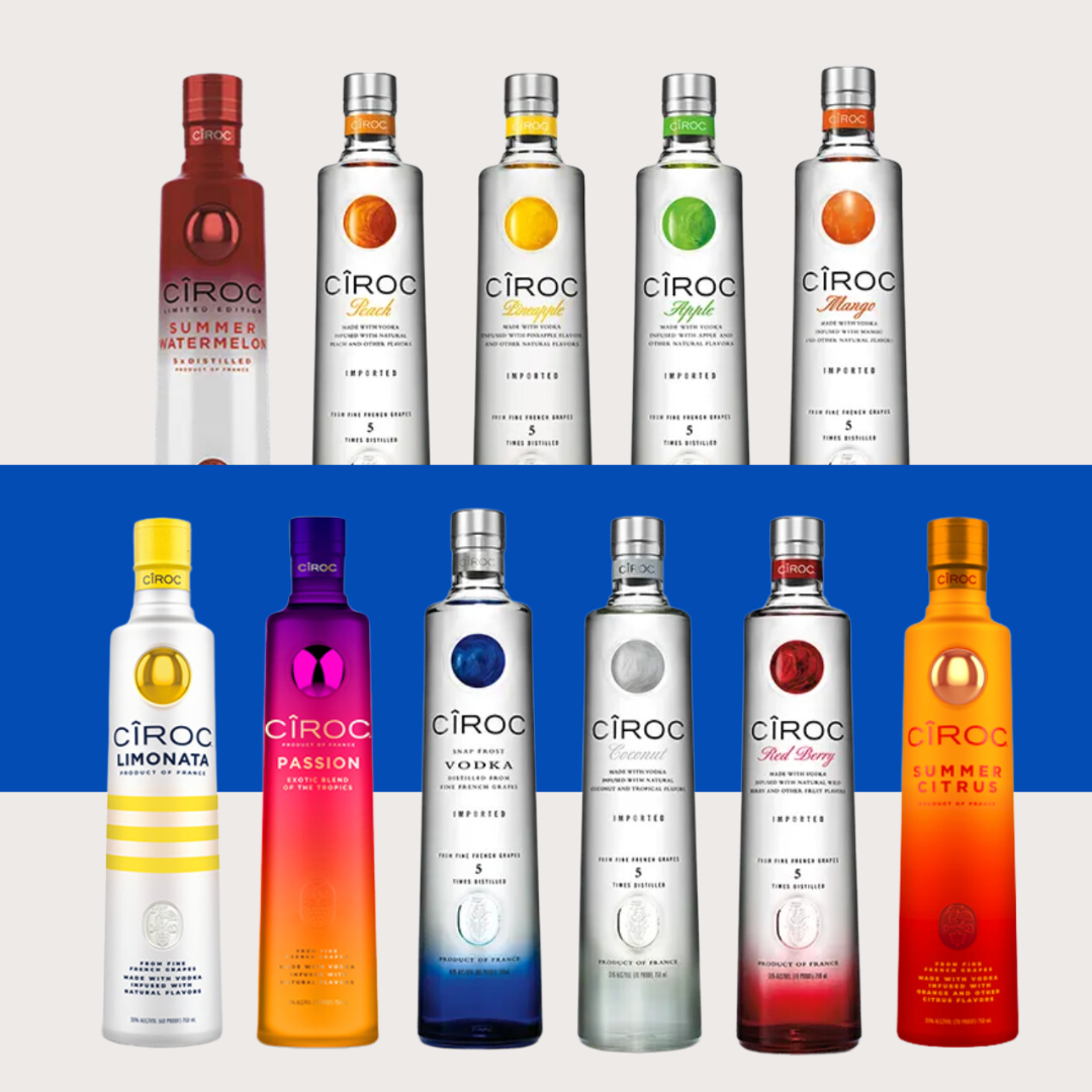 Best Flavored Vodka 2024 The World of Ciroc Vodka The Liquor Bros