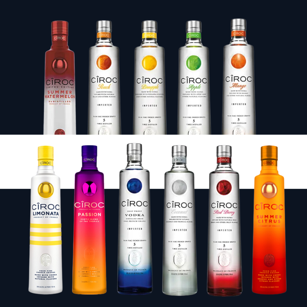 Shop Liquor Ciroc Online | 750ml Unique Flavored Vodka – The