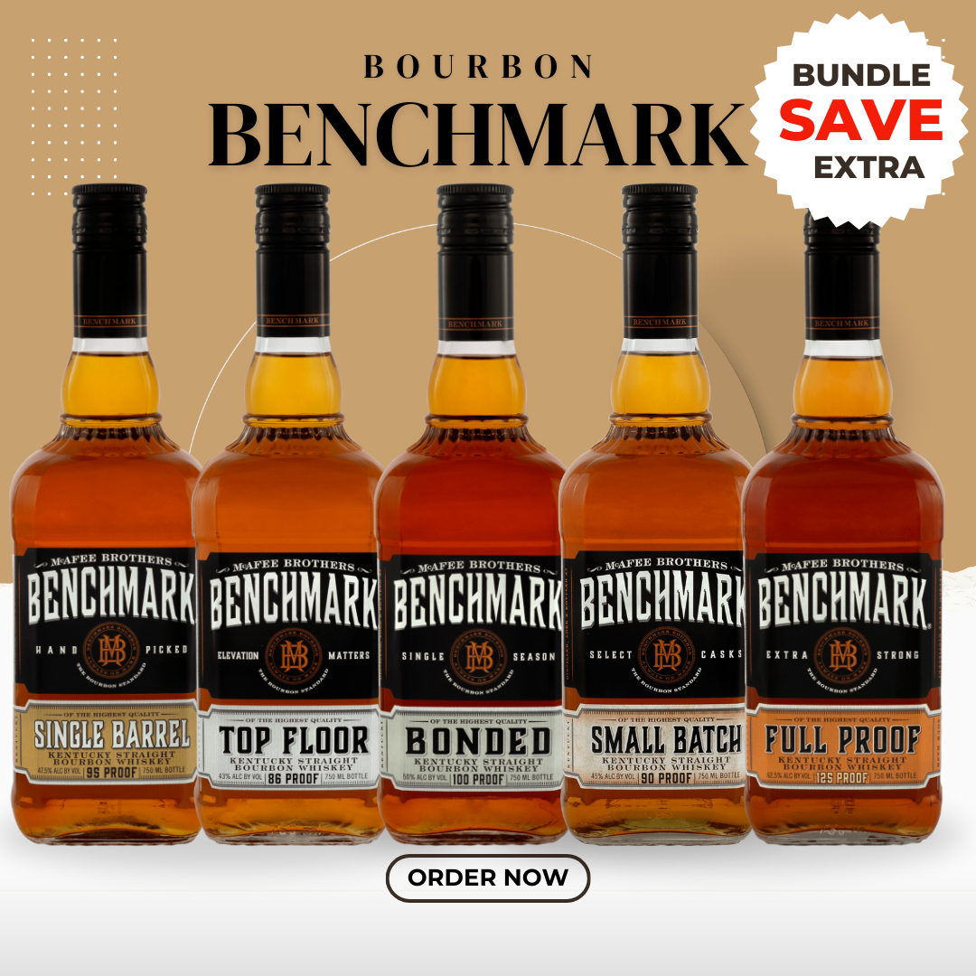 Benchmark Bourbon Whiskey Bundle 750ml