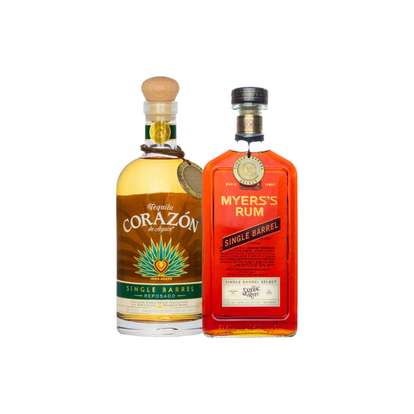Corazon Repo Tequila and Myers Rum Bundle