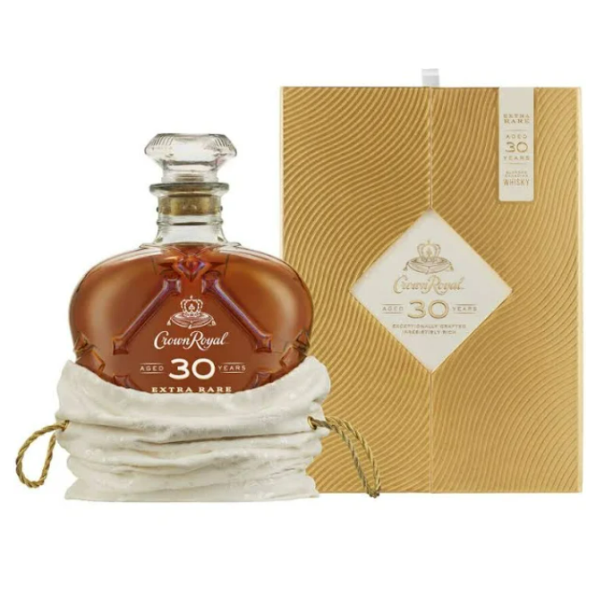 Crown Royal Extra Rare Aged 30 Year Whisky 750ml | The Liquor Bros
