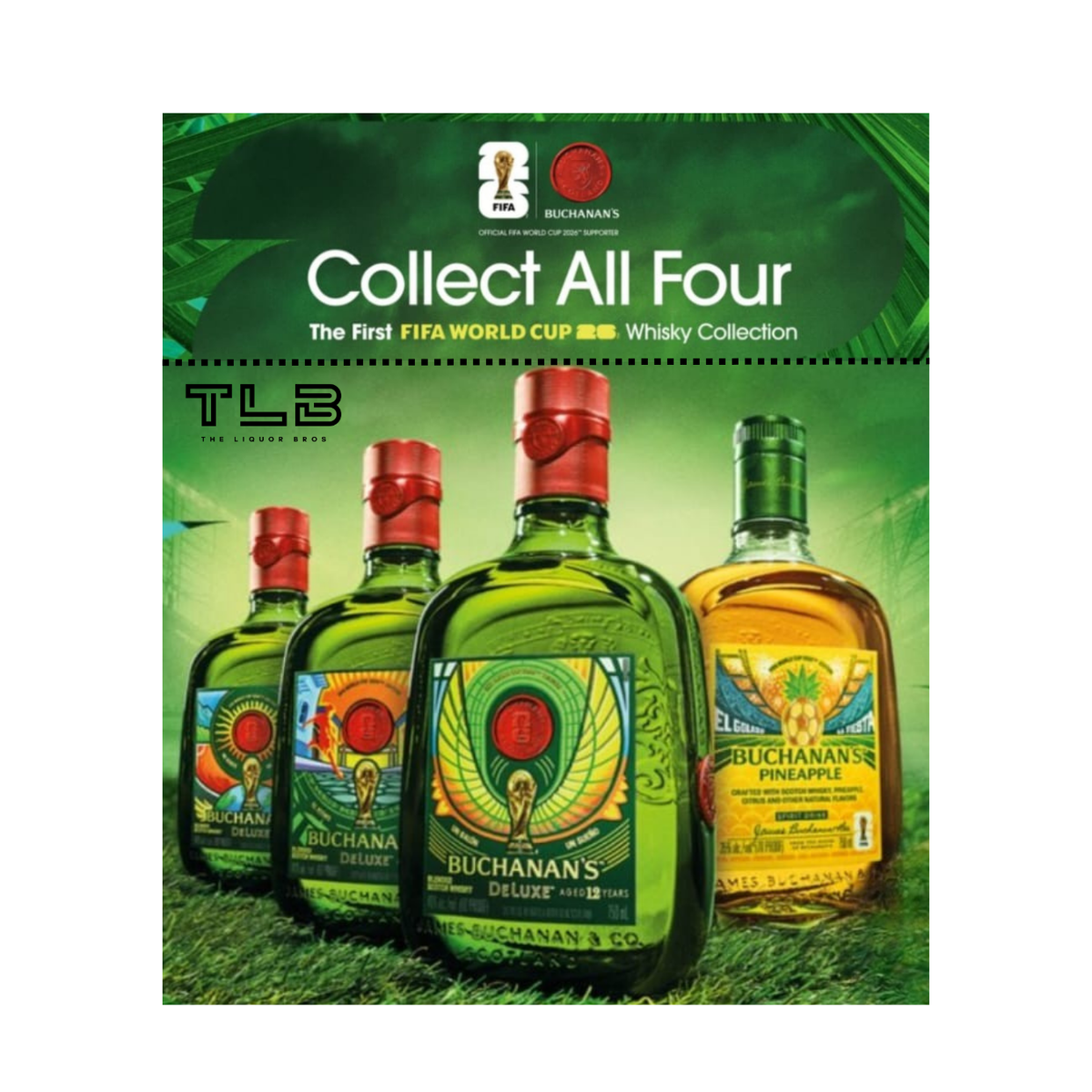 Buy Buchanan's FIFA 2026 World Cup Whisky Collection Bundle – The