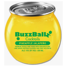 Buzzballz Pineapple Jalapeno Cocktails – The Liquor Bros