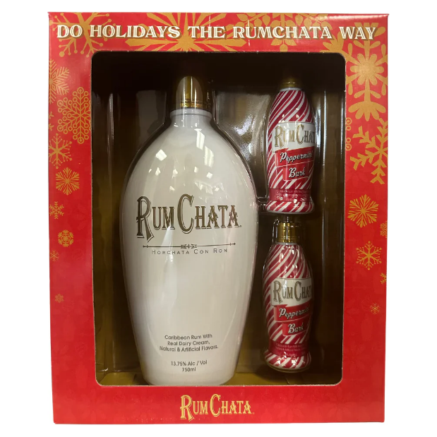 Rumchata Holiday Gift Set 750ml | Luxury Drinks | The Liquor Bros