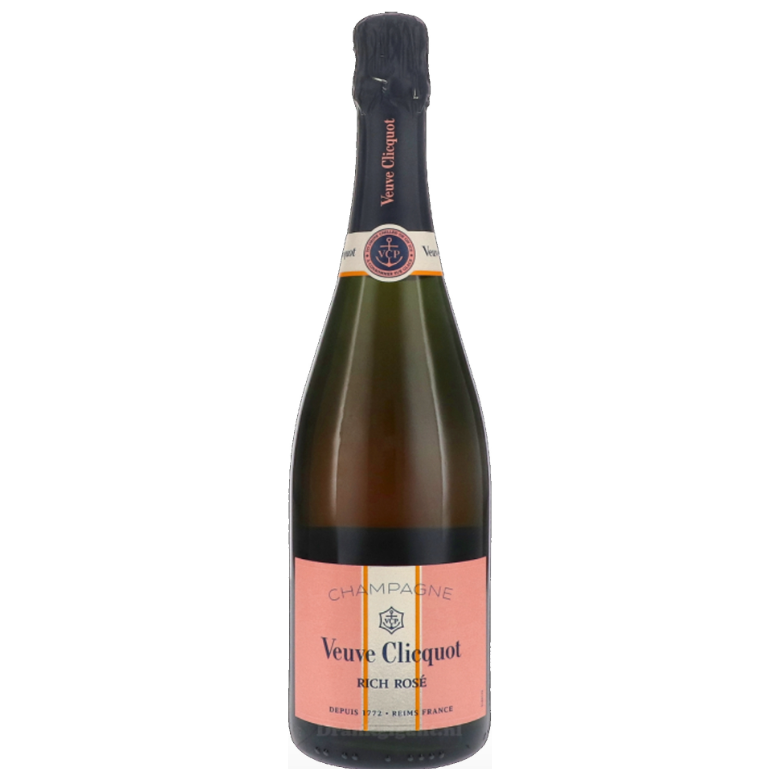 Visit Veuve Clicquot Rich Rose Champagne 750ml | The Liquor Bros