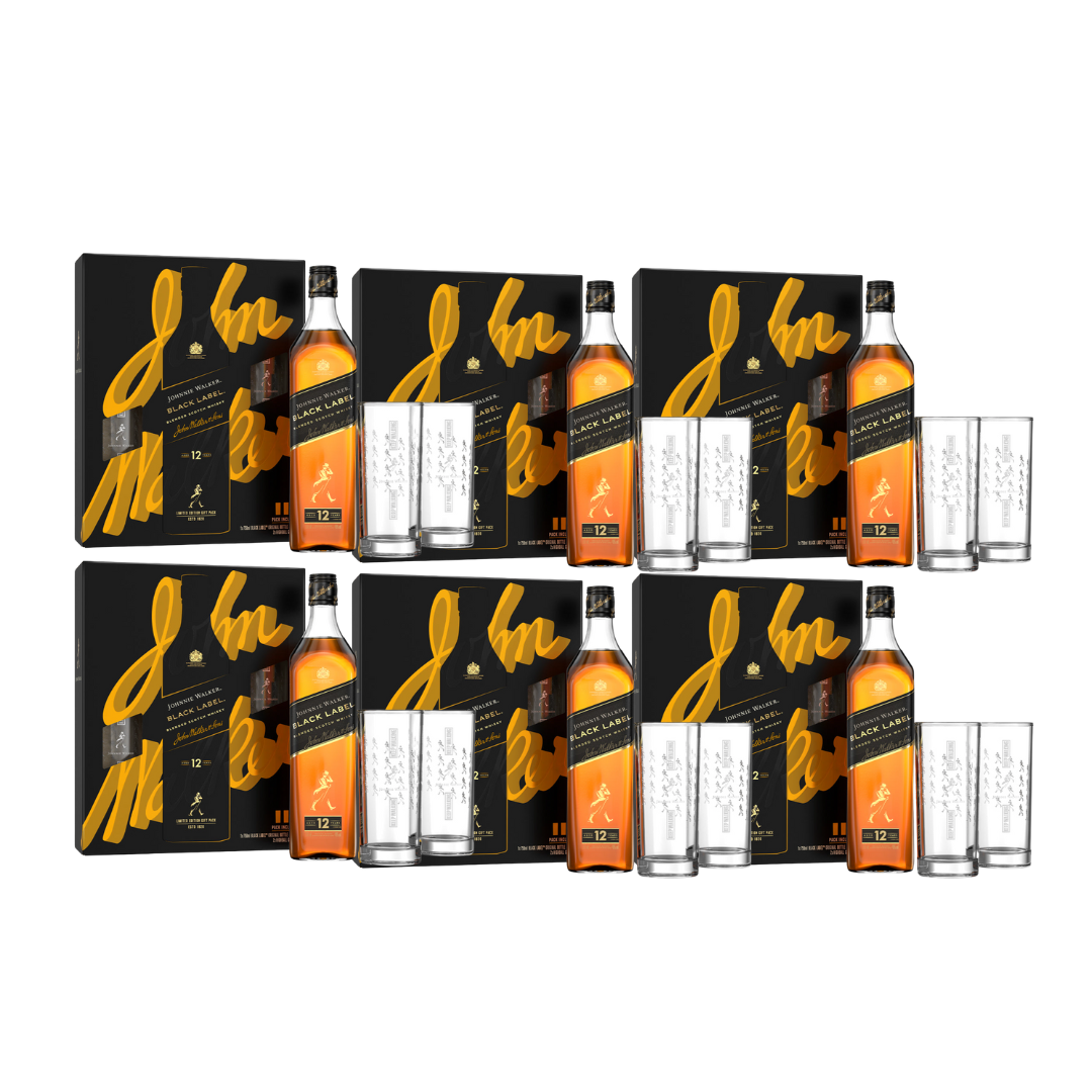 Johnnie Walker Black Label 3本セット Johnnie Walker Black Label Gift Set Including One Johnnie