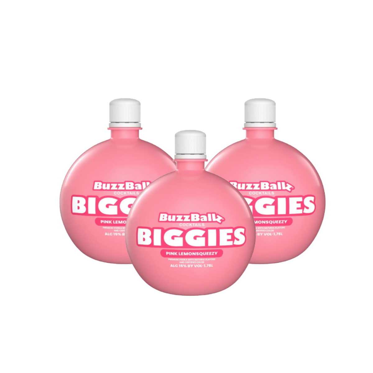 Buzzballz Biggies Pink Lemonsqueezy Cocktails 1.75L – The Liquor Bros