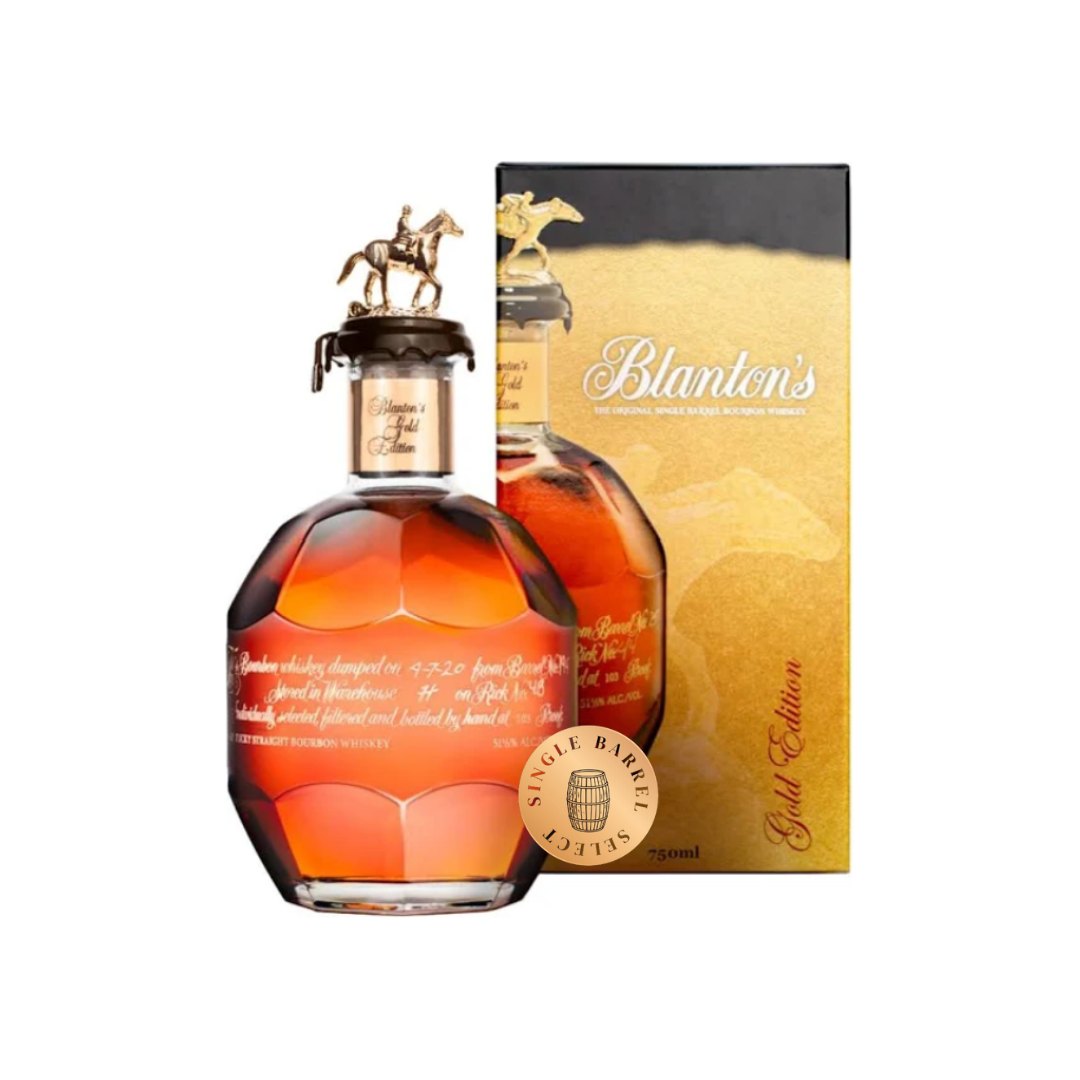 Buy Blanton's Gold Single Barrel Pick Whiskey Online – The Liquor Bros