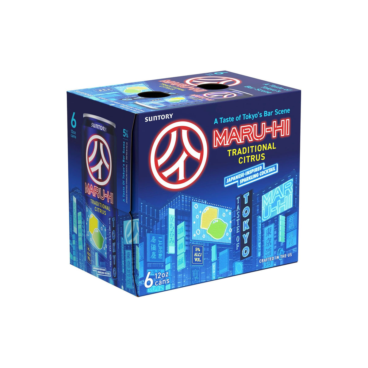 Buy Maru-Hi Japanese Sparkling Cocktail | 6 Pack 12oz Cans