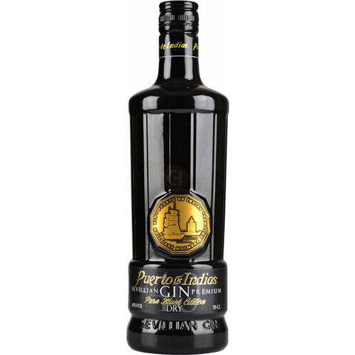 Puerto De India\'s Black Edition Gin The Liquor Bros 