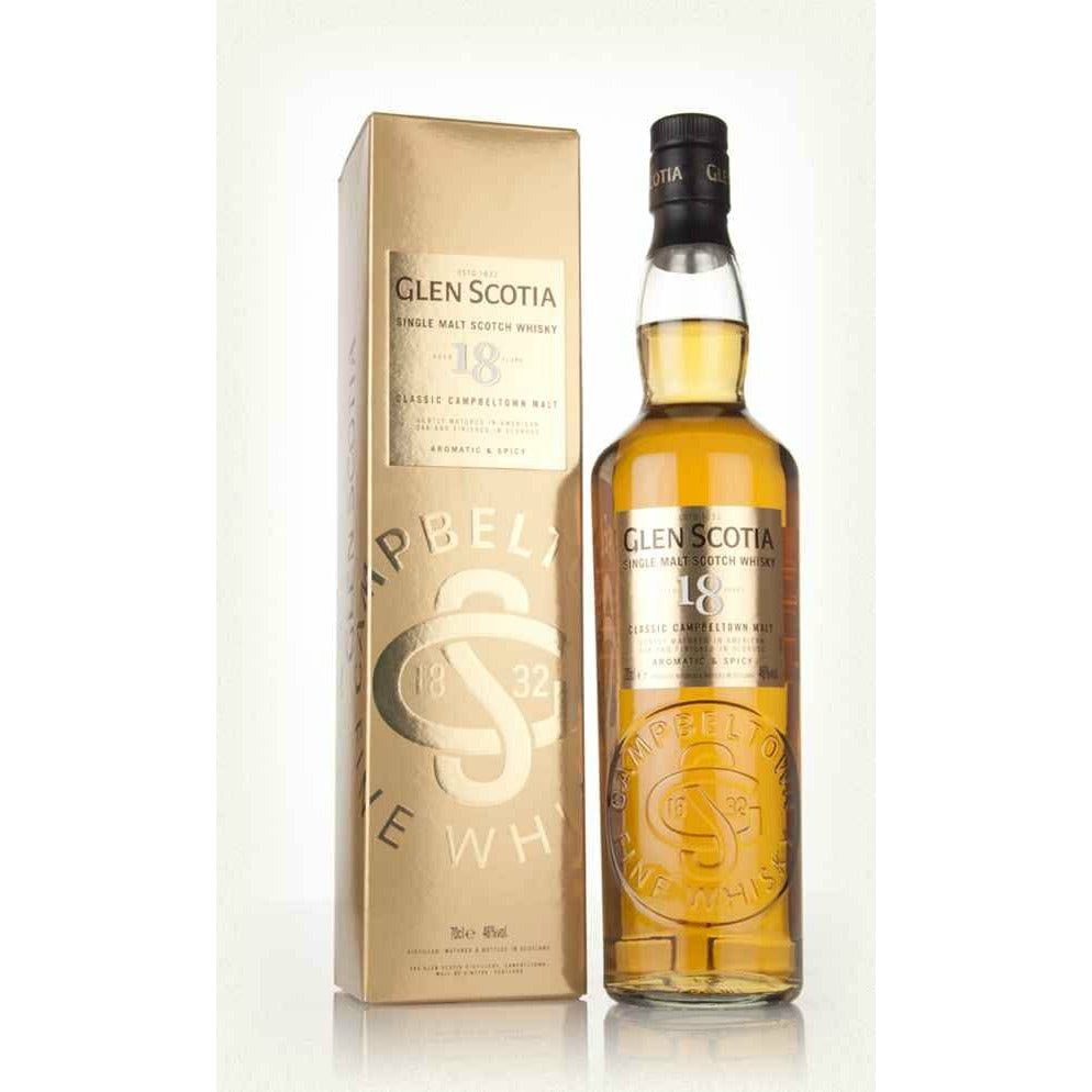 Glen Scotia 18 Year Single Malt Whiskey 750ml | The Liquor Bros