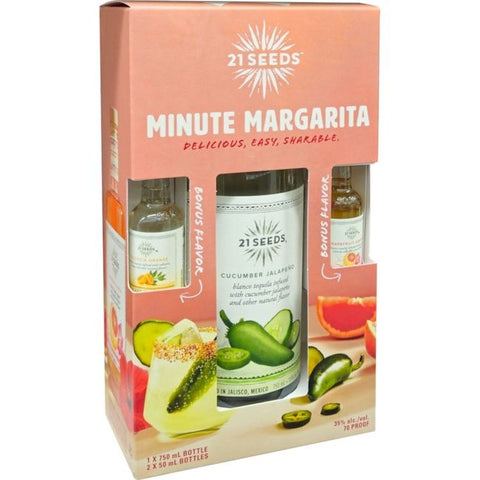 パワーツリー　リバイビュセラム&ブライトセラムセット 21 Seeds Cucumber Jalapeno Tequila Gift Set – The Liquor Bros