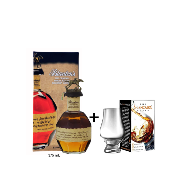 Blanton's Single Barrel Bourbon x TLB 375ml + Glencairn Glass