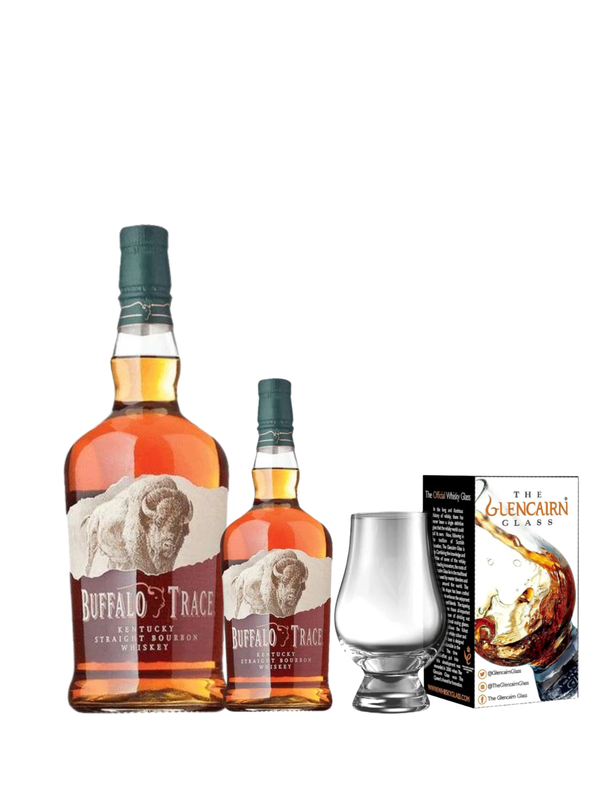 Buffalo Trace Kentucky Bourbon Glencairn Gift Set