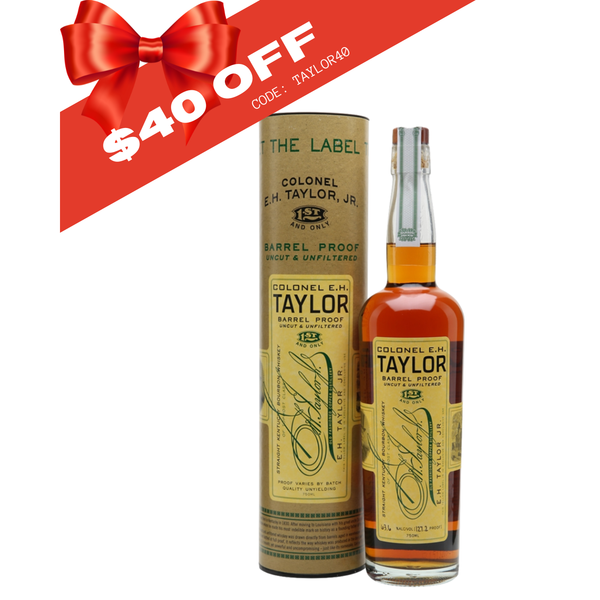 EH Taylor Barrel Proof Uncut & Unfiltered Whiskey