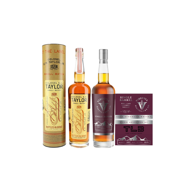 EH Taylor Small Batch and Virginia Distillery Cask Strength