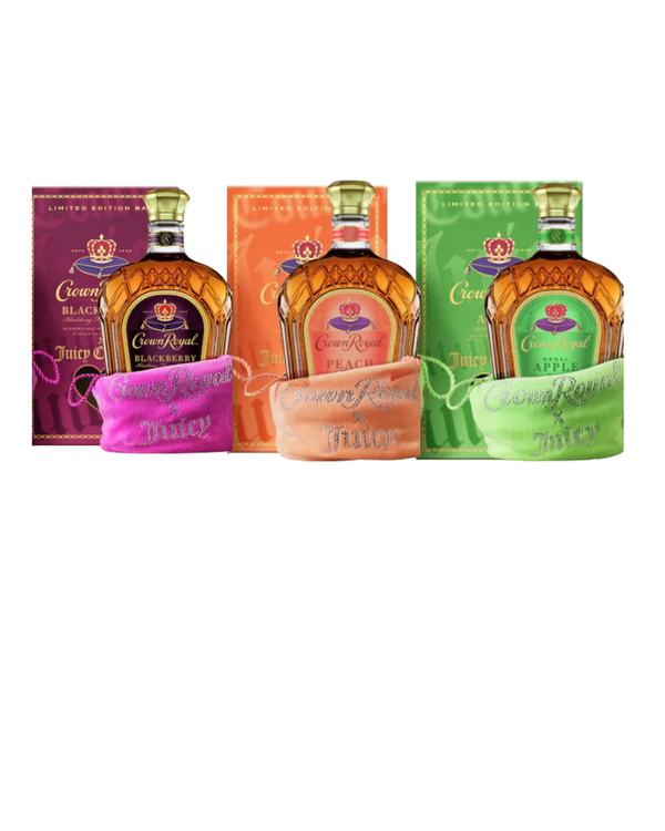 Crown  ウイスキー 3本セット Crown Royal Whisky Gift Set with Juicer 750ml | The Liquor Bros