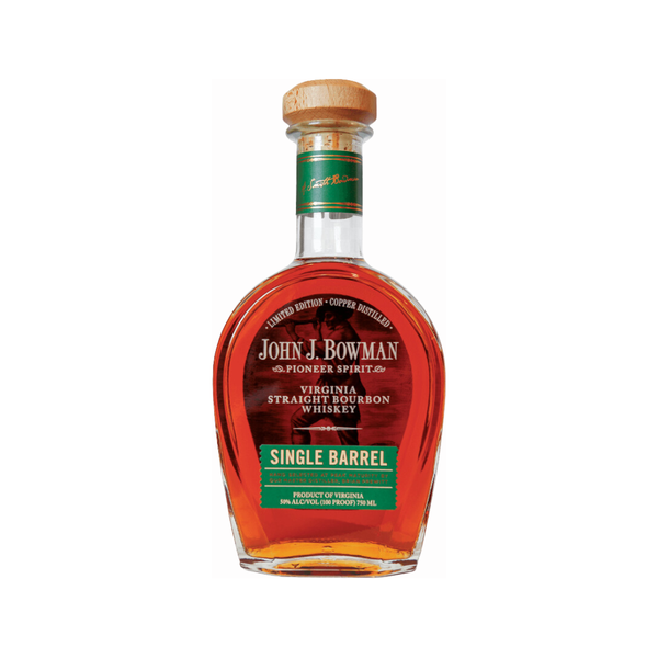John J. Bowman Limited Edition Single Barrel Bourbon Whiskey 750ml