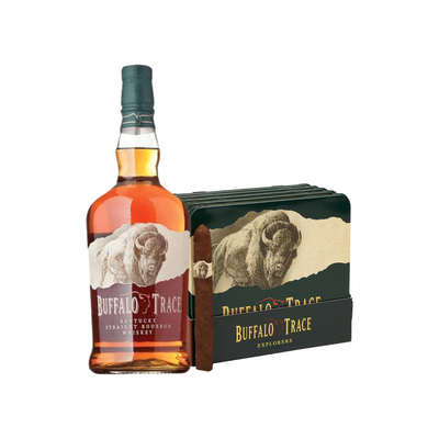 Buy Buffalo Trace Bourbon and Explorers Cigarillos Gift Set – The