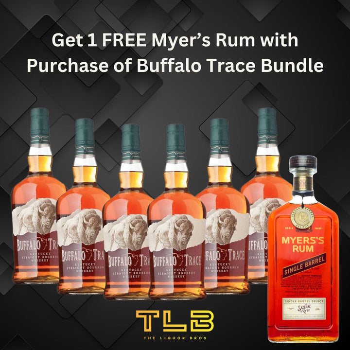 <h2><span>FREE MYERS'S RUM (value: $19.99) with Purchase of Buffalo Trace 6-pack Bundle</span></h2> <p>&nbsp;</p>