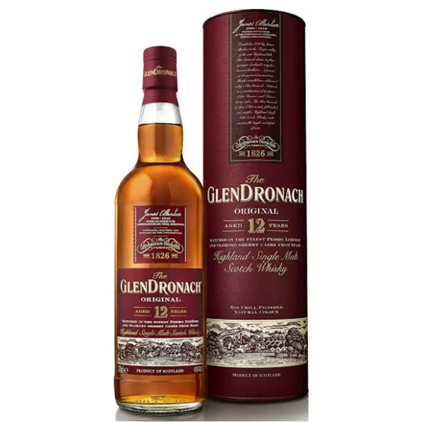 Glendronach 12 Year Single Malt Scotch Whisky