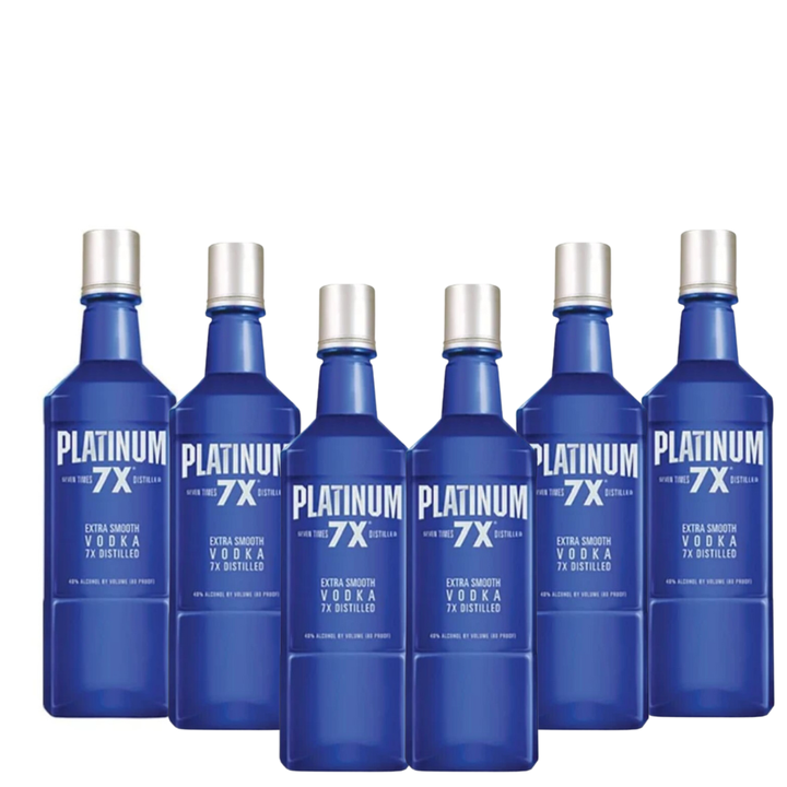 Platinum 7x Vodka 1.75 Liter 6 Pack