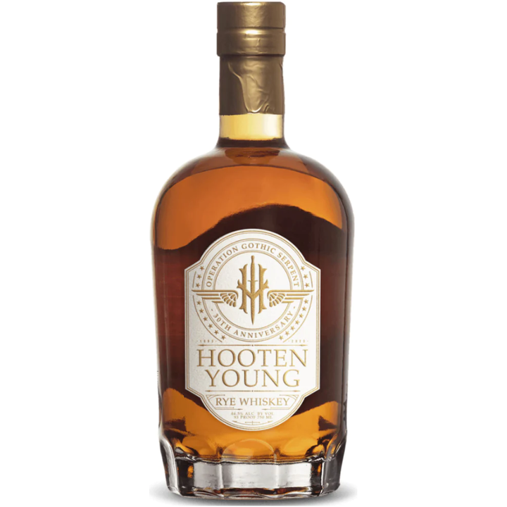 Hooten Young Rye Whiskey 30th Anniversary 750 ml