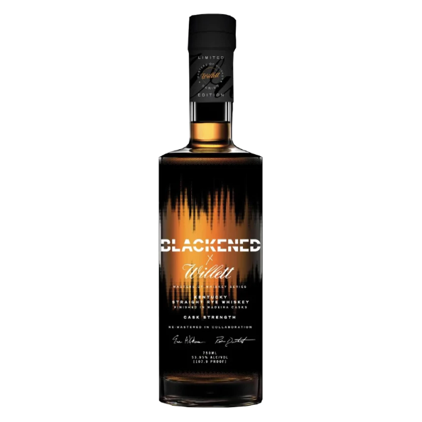 Blackened X Willet Kentucky Rye Whiskey 750 ml