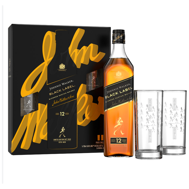 Buy Johnnie Walker Black Label Gift Set Online | 750ml – The Buy Johnnie Walker Black Label Gift Set Online | 750ml – The