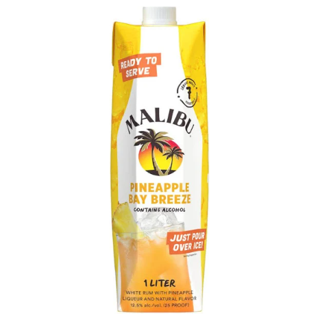 Malibu Pineapple Bay Breeze 1L