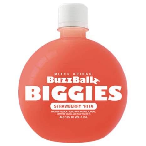 BuzzBallz Biggies Strawberry Rita 1.75 L