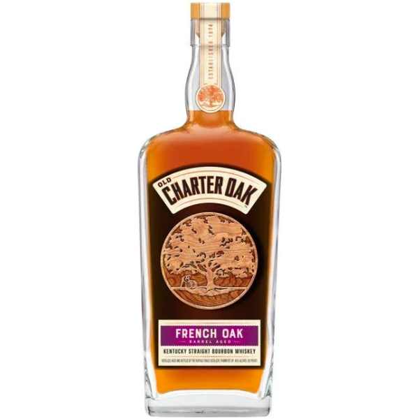 Old Charter Oak French Oak Bourbon Whiskey 750 ml