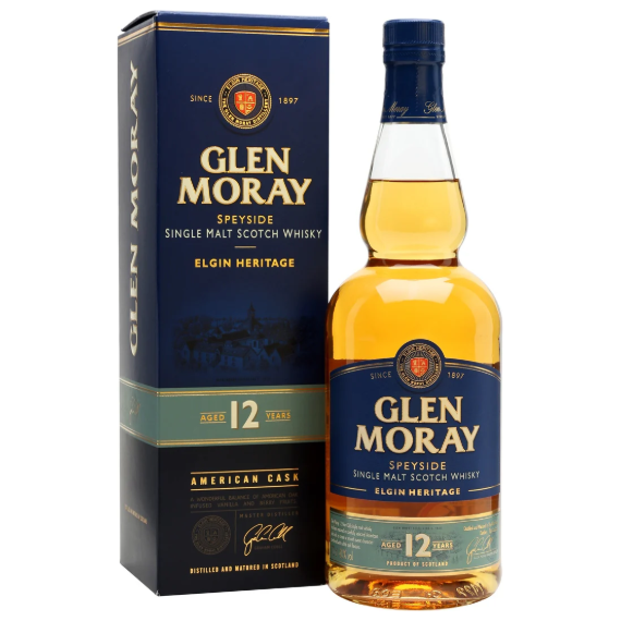 Glen Moray 12 Year Single Malt Scotch Whisky