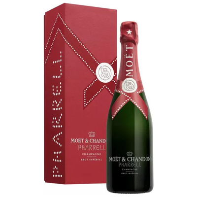 MOËT & CHANDON PHARRELL シャンパン 3本セット Moet & Chandon x Pharrell Limited Edition Gift Box (3 x 750