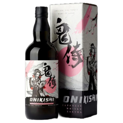 Onikishi Sakura Cherry Blossom Japanese Whisky – The Liquor Bros