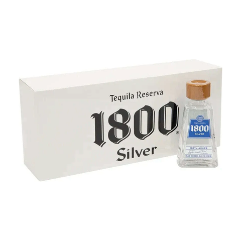 1800 Tequila Blanco 10 x 50 ml – The Liquor Bros
