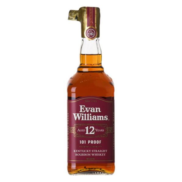 Evan Williams 12 year 101 Proof Whiskey – The Liquor Bros