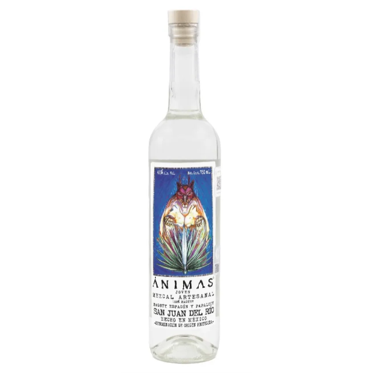 Animas Maguey Espadín y Papalote Mezcal