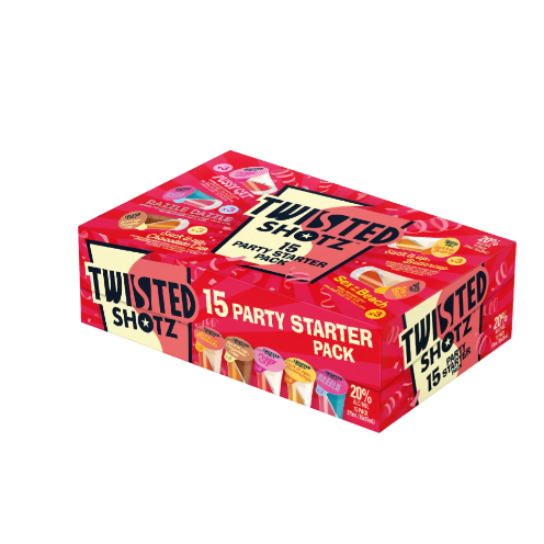 Buy Twisted Shotz Red Sexy Party Pack Online – The Liquor Bros