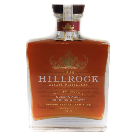 Hillrock Solera Aged Bourbon Whiskey Pinot Noir 750ml