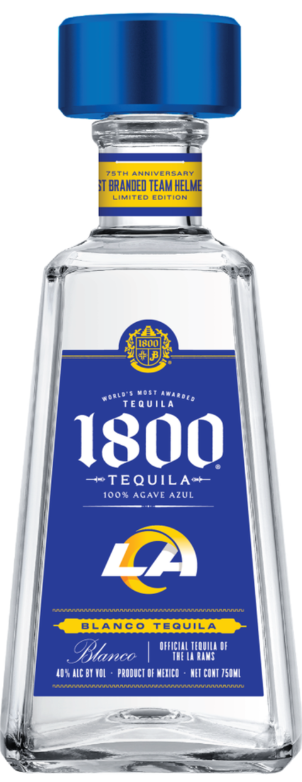 1800 Silver NFL Rams Edition Tequila 750ml