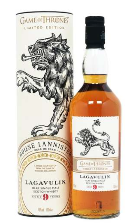 Game Of Thrones Lagavulin House Lannister Scotch Whisky 750ml