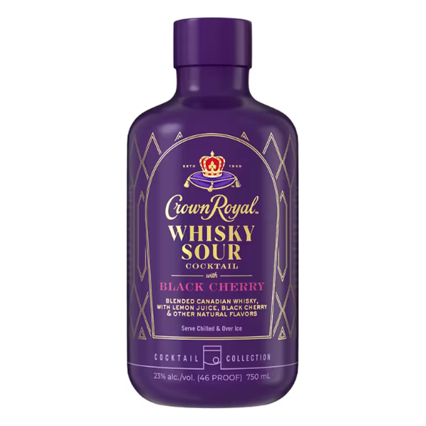 Crown Royal Black Cherry Whiskey Sour 750ml | The Liquor Bros