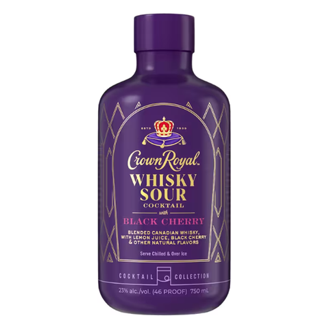 Crown Royal Black Cherry Whiskey Sour 750ml | The Liquor Bros