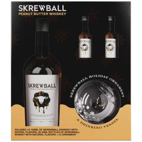 Skrewball Peanut Butter Whiskey Gift Set