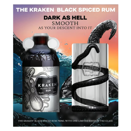 Kraken Black Spiced Rum Gift Set