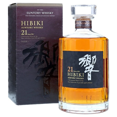 Buy Hibiki 21-Year Suntory Whiskey Online | Premium Japanese