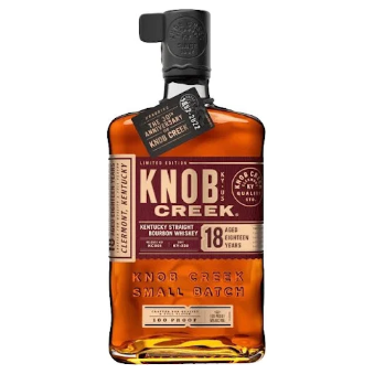 Knob Creek 18 Year Small Batch Whiskey 750ml