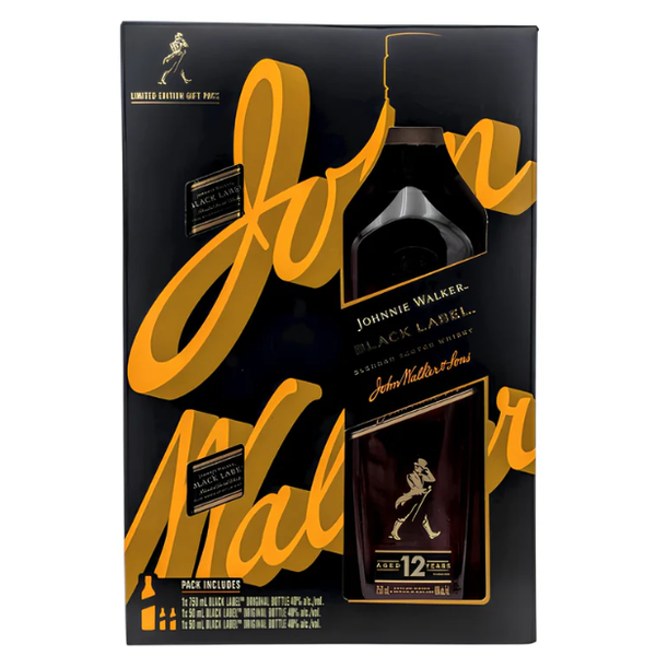 Buy Johnnie Walker Black Label Gift Set Online | 750ml – The