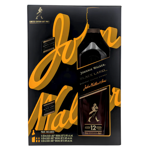 Buy Johnnie Walker Black Label Gift Set Online | 750ml – The